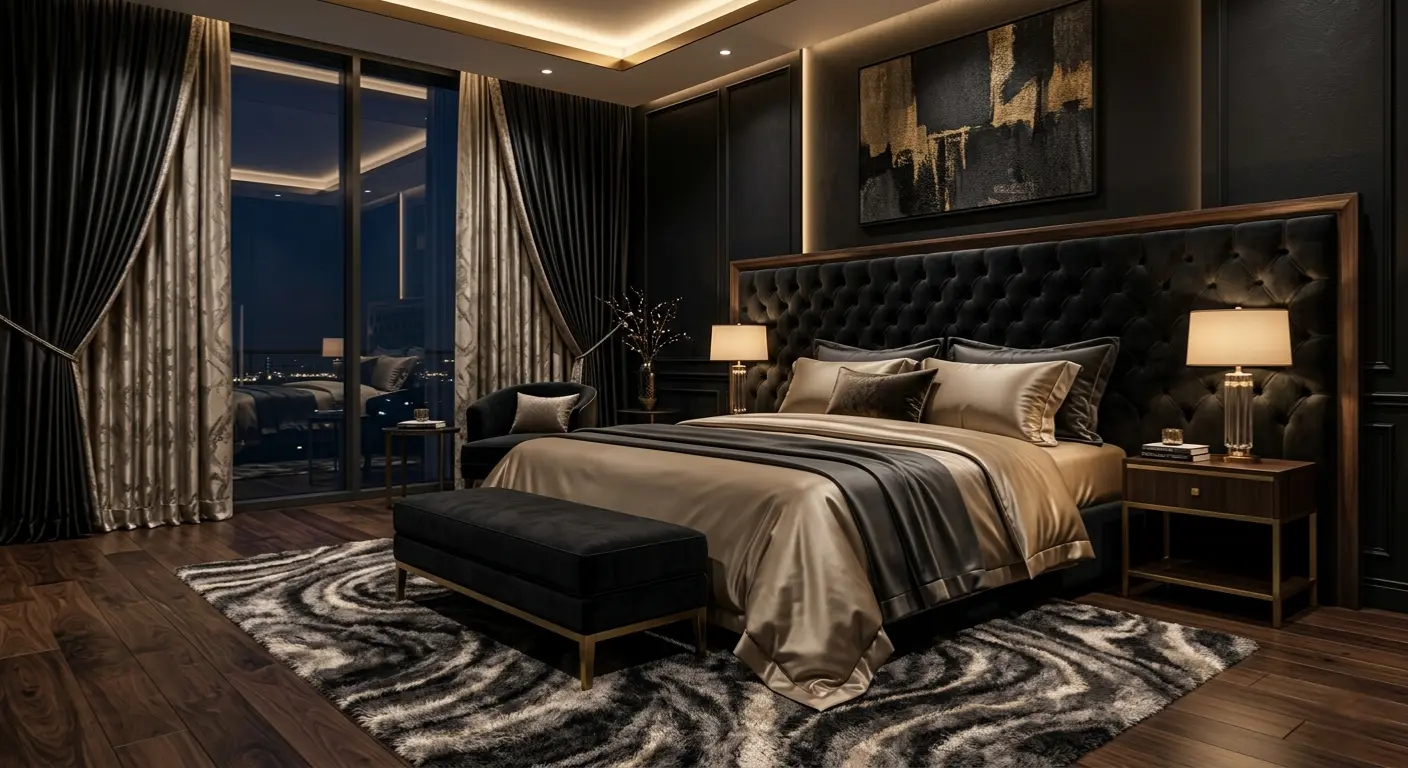 Master suite Saadiyat Island villa